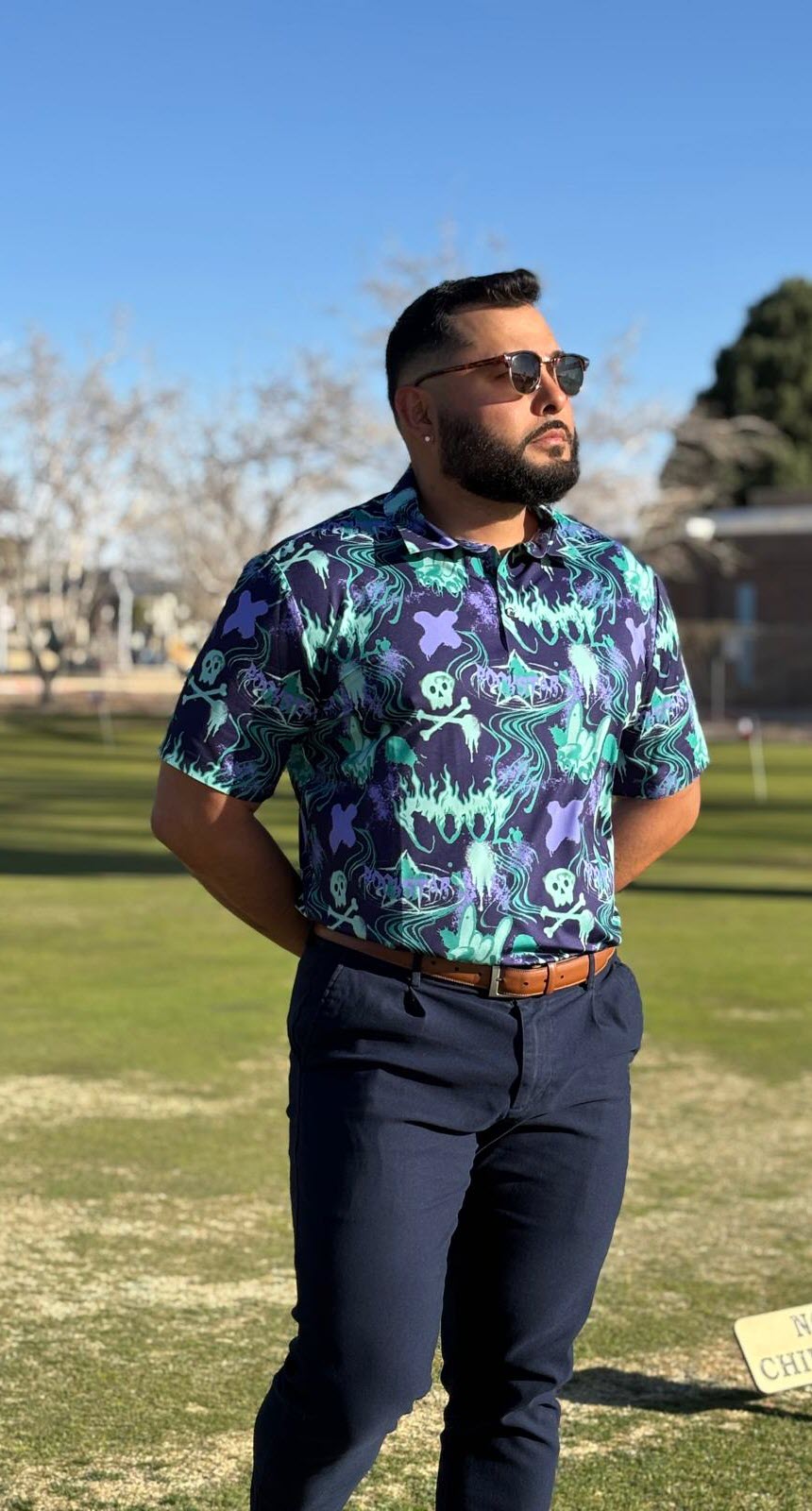 Skull Crossbones Polo