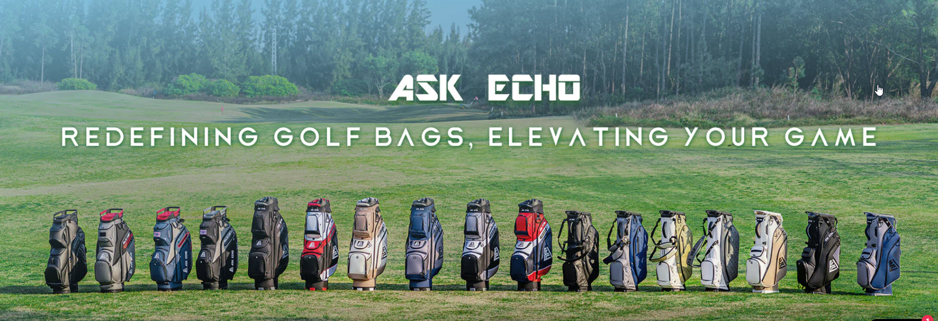 ask echo big golf bag selection